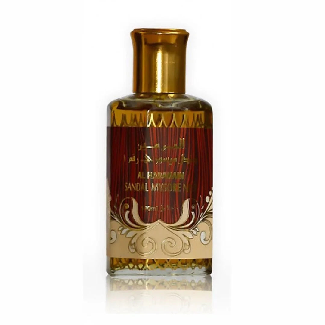 Haramain Sandal Mysore No.1, 100ml, Concentrated Perfume Oil