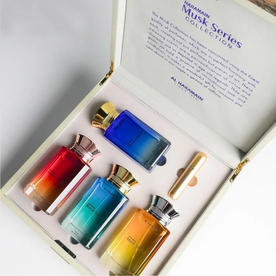Haramain Musk Series Gift Set
