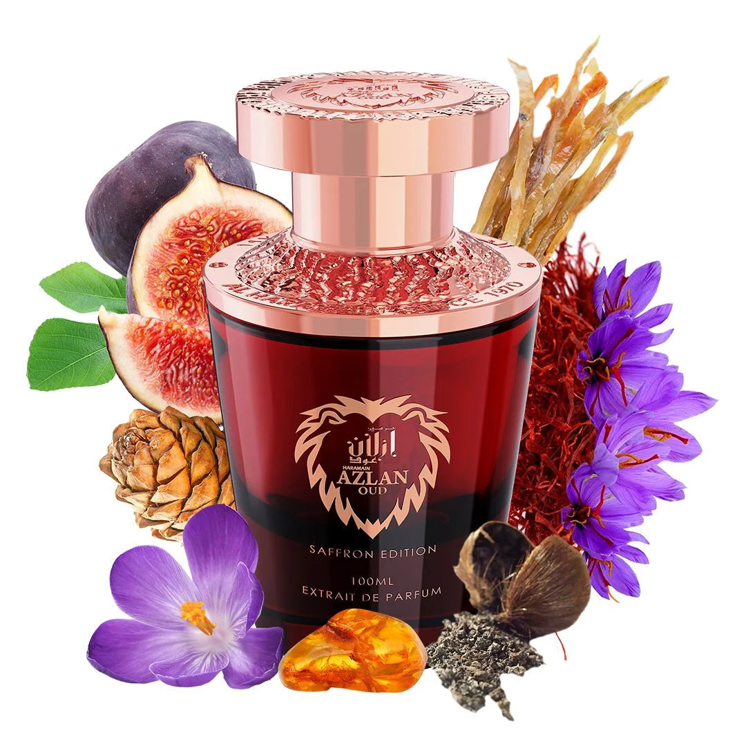 Haramain Azlan Oud Saffron Edition, 100ml, Extrait De Parfum