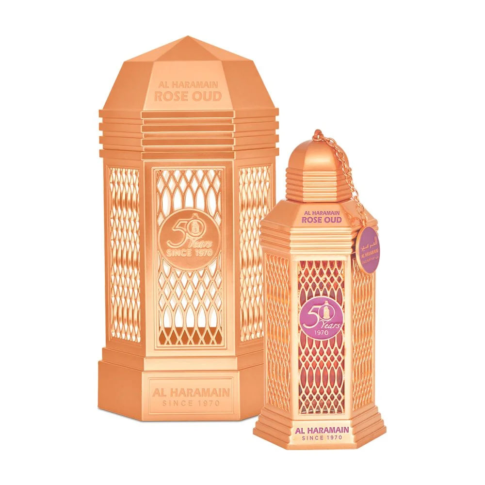 Haramain Rose Oud, 100ml, Eau De Parfum