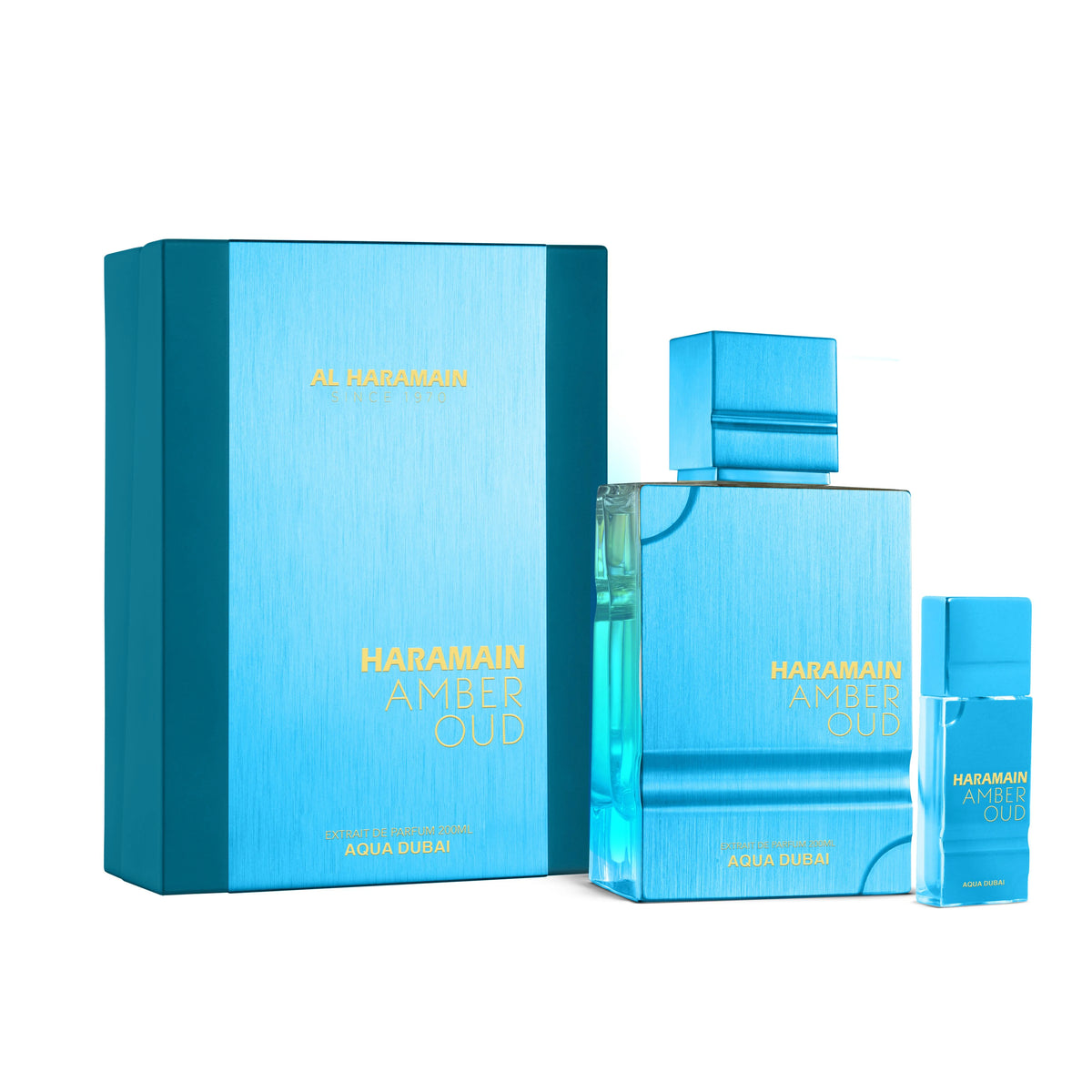 Haramain Amber Oud Aqua Dubai, 200ml, Extrait De Parfum