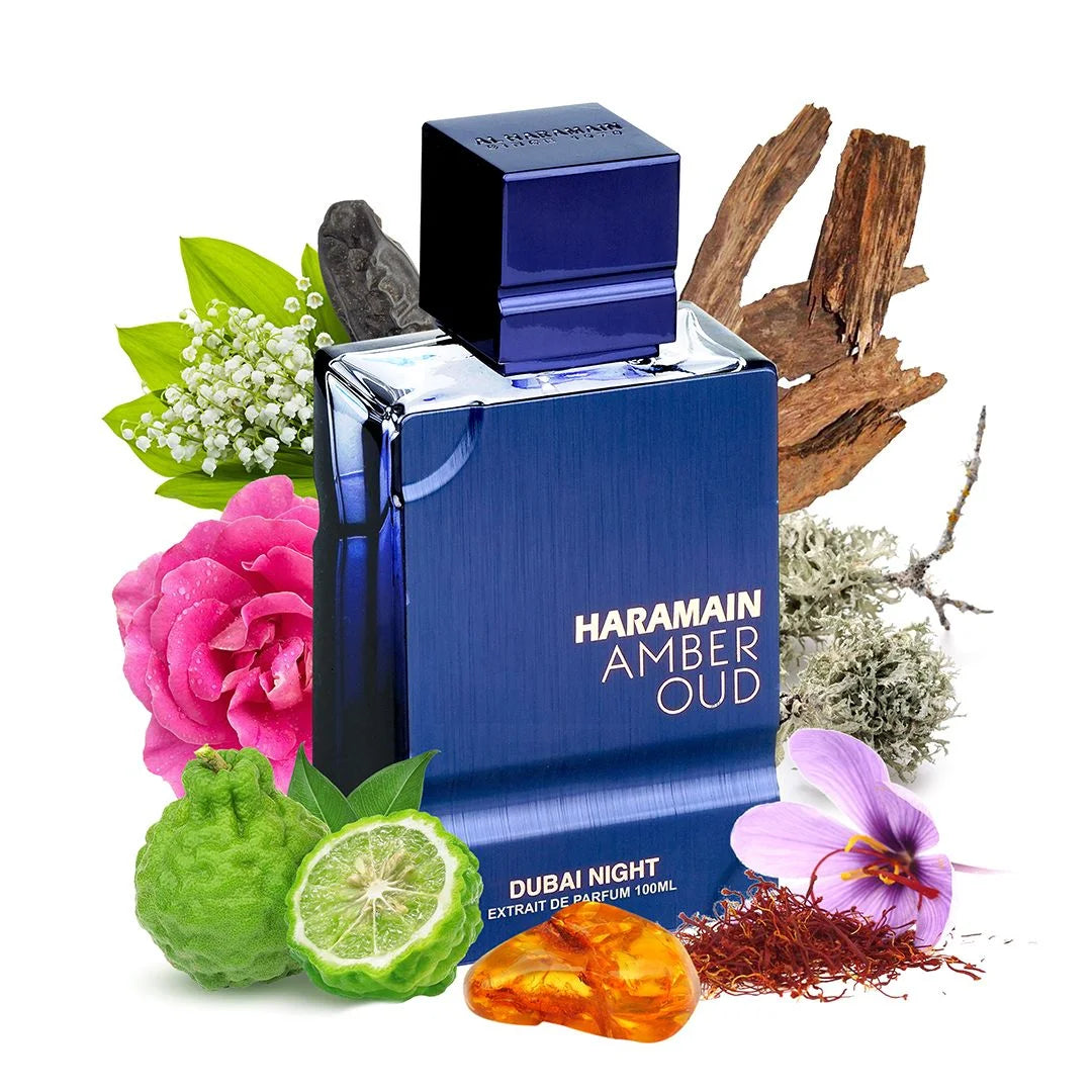 Haramain Amber Oud Dubai Night, 100ml, Extrait De Parfum